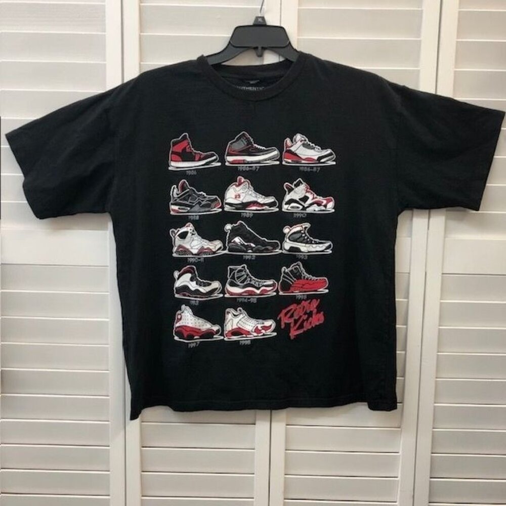 Jordan Retro Kicks T-shirt Sz. XL